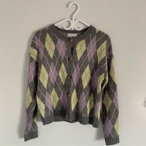 oak + fort argyle cardigan